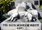 Fiel hasta despu&eacute;s de muerta 